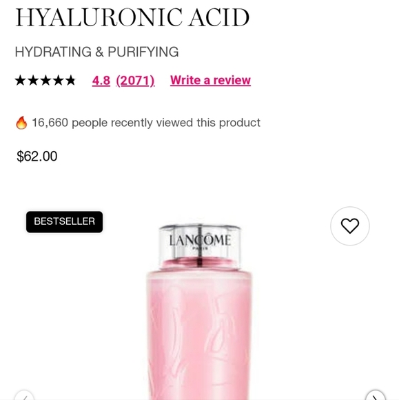 4 Lancome Toner 50 ml 200 total - Picture 4 of 4